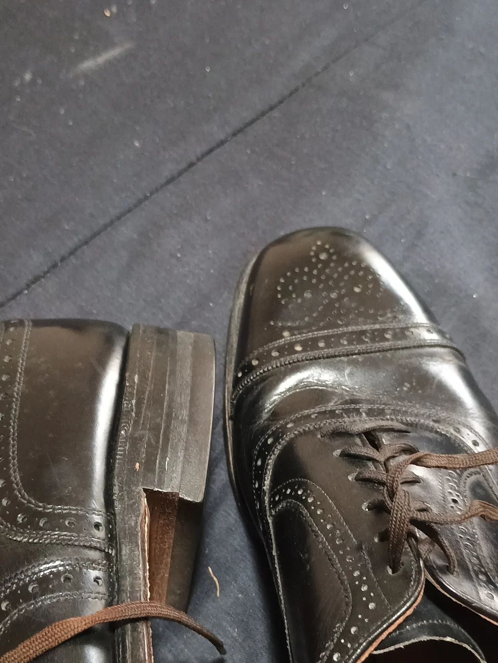 Allen Edmonds polished leather